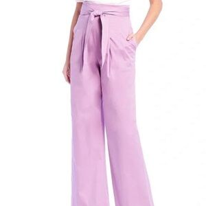 ANTONIO MELANI Purple Wide Leg Jumpsuit with High Waist